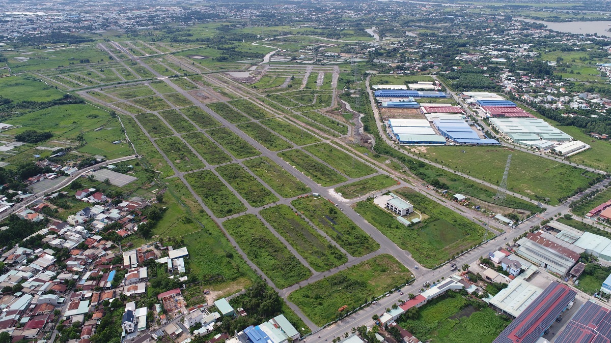 Tổng thể khu đô thị Đông Bình Dương nhìn từ flycam