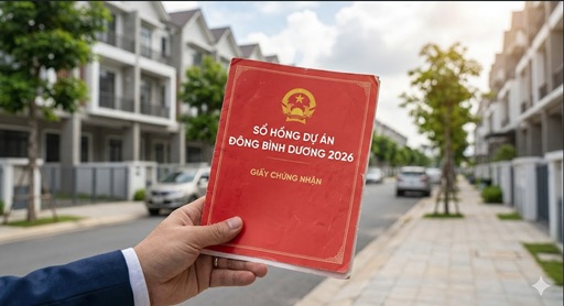 Tiến độ thực hiện nghĩa vụ tài chính và trích lục hồ sơ địa chính Đông Bình Dương