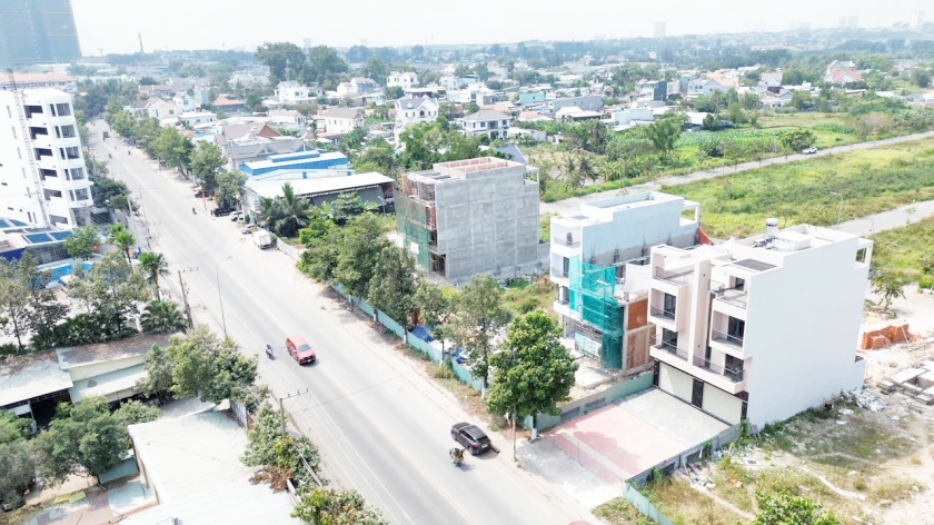 Nhà phố dự án Đông Bình Dương đã được hoàn thành