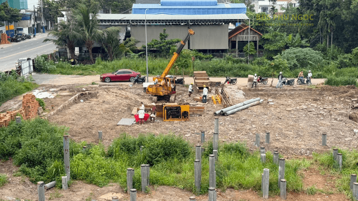 Thi công móng và hạ tầng điện nước khi xây nhà tại Đông Bình Dương 2026