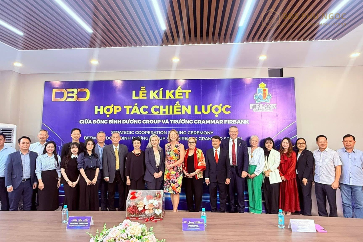 Sự kiện Trường Quốc tế Saigon Melbourne và lễ ký kết chiến lược giữa Đông Bình Dương Group & Firbank Grammar School
