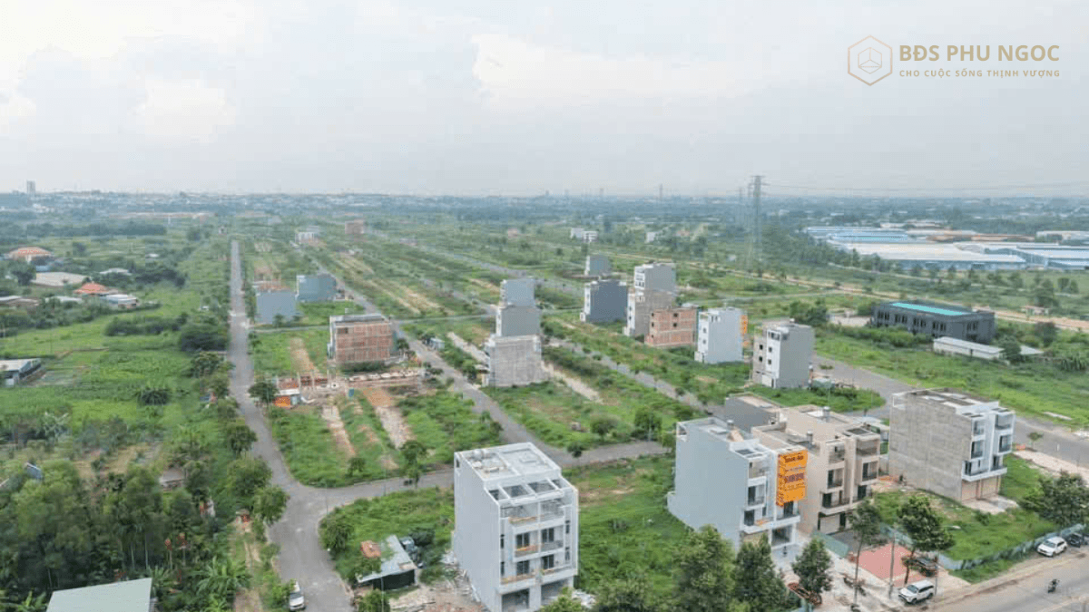 Thực tế hạ tầng Đông Bình Dương tại phân khu 1, 2 đã thảm nhựa hoàn thiện 100%